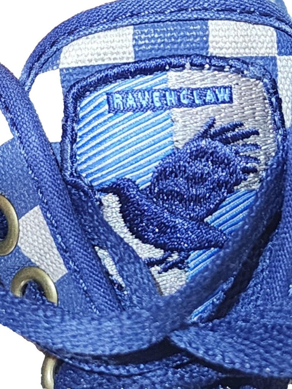 Vans Authentic X Harry Potter Sneakers Men’s 6 Women's 7.5 Gray Blue Ravenclaw - Picture 2 of 8